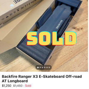 Backfire Ranger X3 Off-Road Board